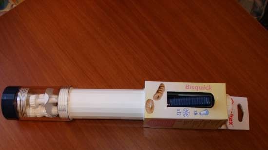 Cookie press syringe