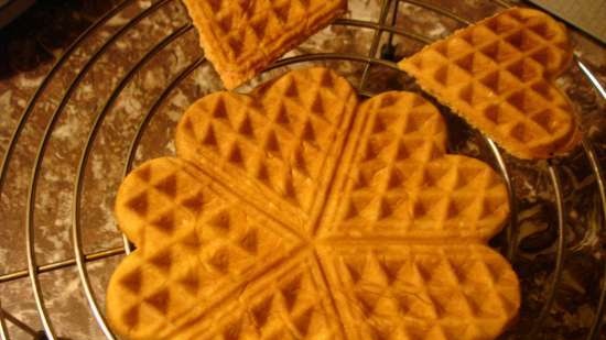 Sunny waffles-cookies con canela