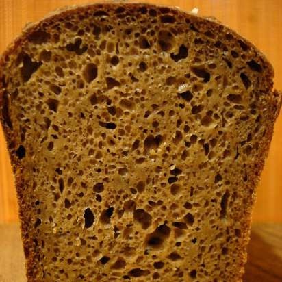 Pane di segale senza impastare