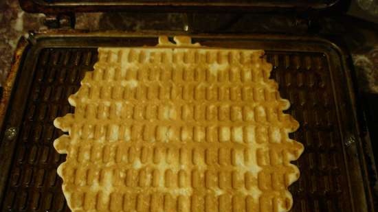 Rotoli di wafer con crema