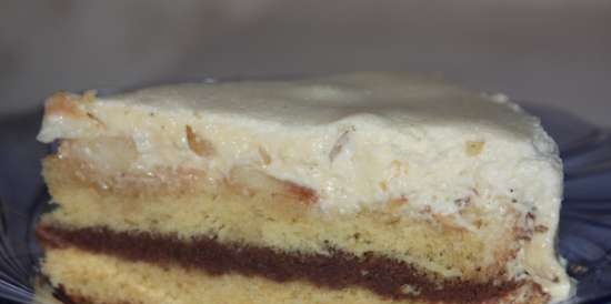 Torta Internet con mele caramellate