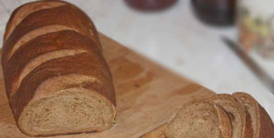 Pane di segale di grano "Per chi vuole, ma ha paura" (forno)