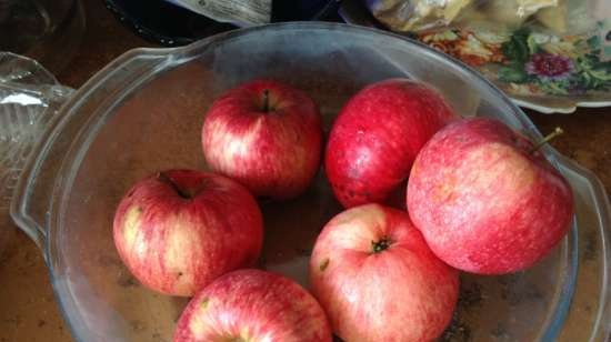 Pastel de manzana americano japonés