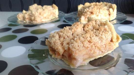 Pastel de manzana americano japonés