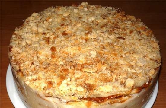 Pastel de Napoleón (magro)