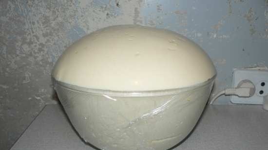 Kulich Tenderness on leaven without yeast