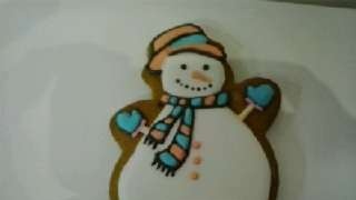 We decorate gingerbread cookies, cookies