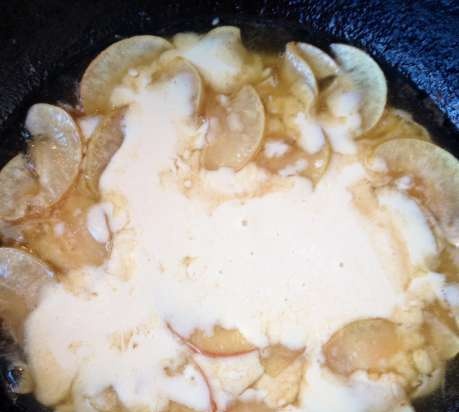 Pancake alla mela di Dutch Baby