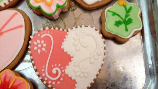 Decoramos galletas de jengibre, galletas