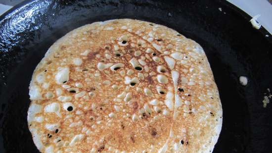 Panqueques con crema batida de Elena Molokhovets