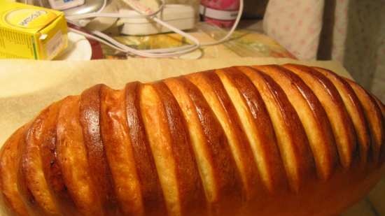 Vienna Wheat Bread (Le pain viennois mula kay Jean-Yves Guinard) (oven)