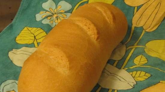 Pan de trigo en un gran