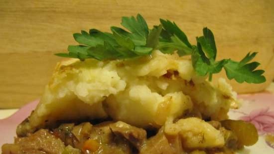 Torta di pastore con agnello e mele cotogne (Steba DD1 ECO + forno)