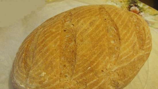 Pain de Campagne, Peter Reinhart (piekarnik)