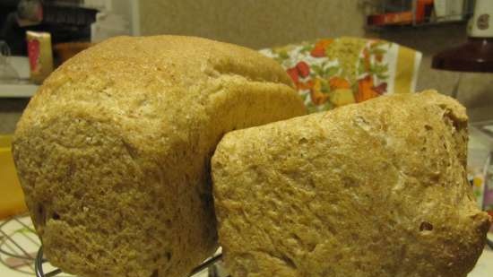 Pane a lievitazione naturale con crusca