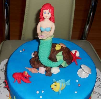 The Little Mermaid Cakes