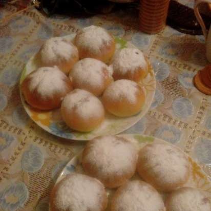 Понички Sufganiet от фурната