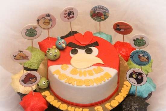 Angry Birds Cakes