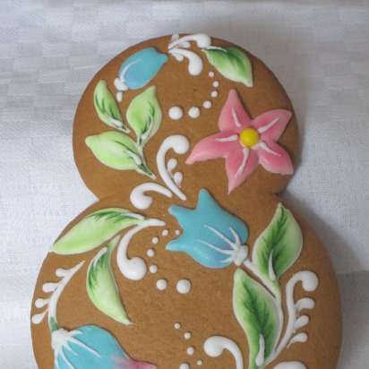 Decoramos galletas de jengibre, galletas