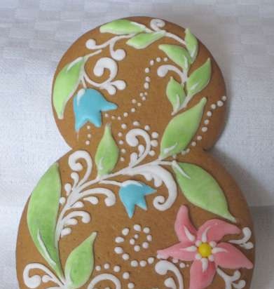 Decoramos galletas de jengibre, galletas