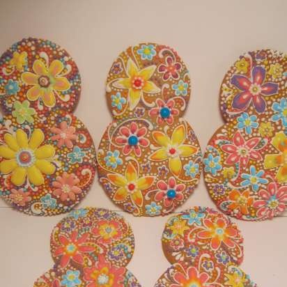 Decoramos galletas de jengibre, galletas