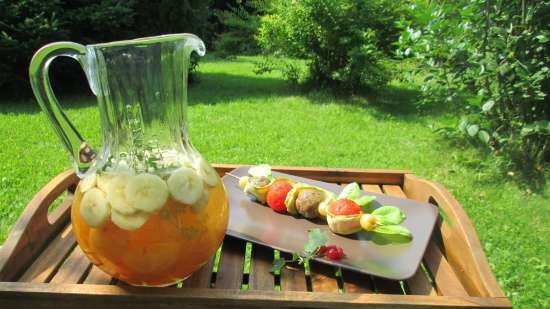 Beef Meatball Skewers Picnic Invitation