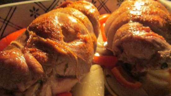 Turkey roll - appetizer and main course