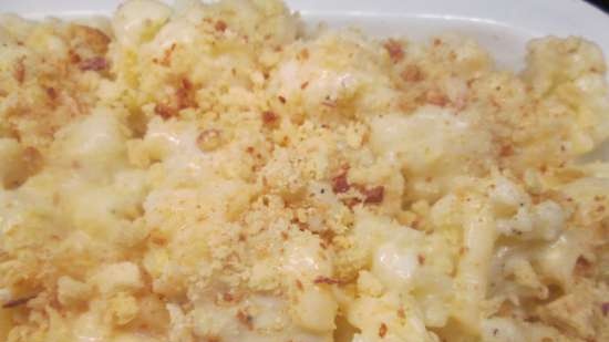 Potato and cauliflower casserole