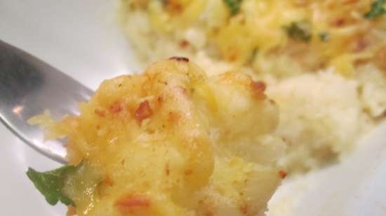 Potato and cauliflower casserole