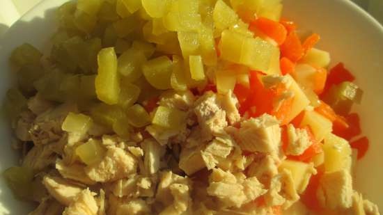 Russische salade Olivier