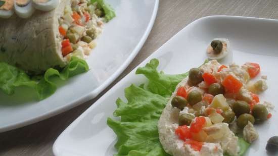 Russische salade Olivier