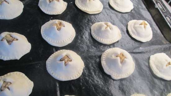 Galletas orientales de hojaldre