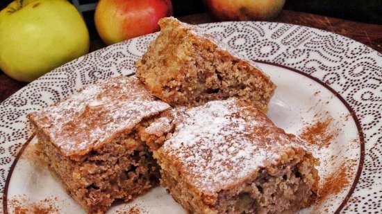 Blondies piccanti alla mela