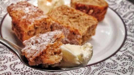 Blondies piccanti alla mela