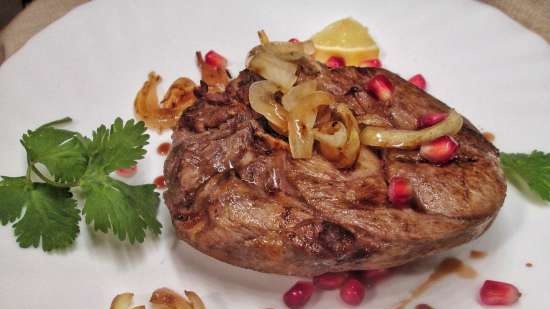 Agnello con salsa Narsharab