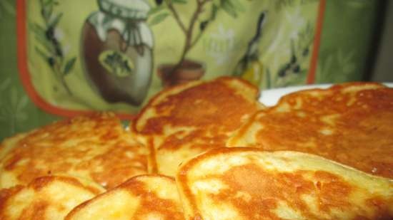 Tortitas de calabaza y naranja