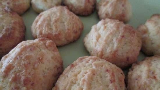 Galletas vienesas con capa de albaricoque