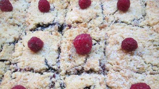 Berry squares (mirtillo-lampone)