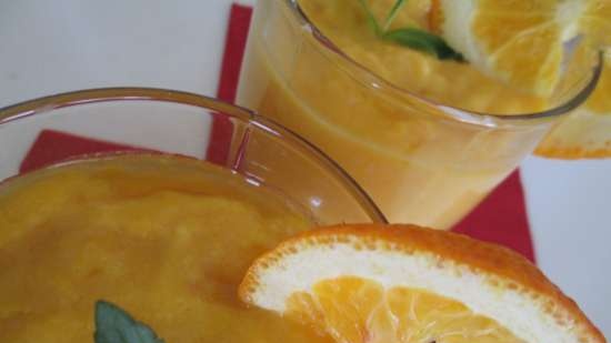 Mousse alla crema di zucca