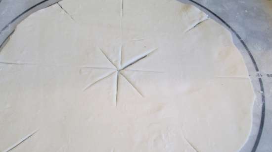 Christmas star pie