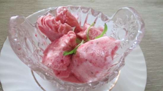 Sorbet de maduixa i grosella