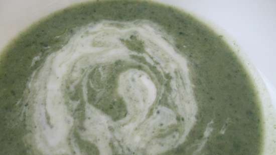 Smoothie - Soup - spinaci, arancia e sorbetto pera