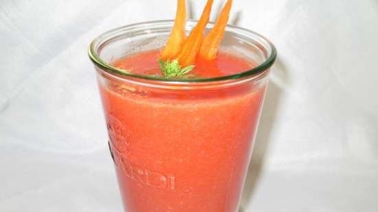 Bloemkool Smoothie met Tomaten en Wortelen