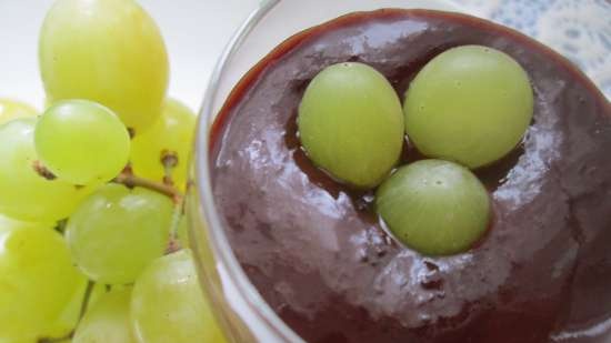 Gnocchi al cioccolato in salsa di mango