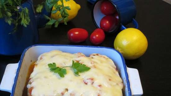 Lasagna de vinete