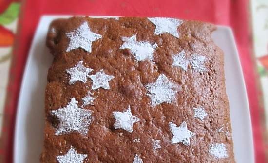 Pan de jengibre picante con miel y nueces