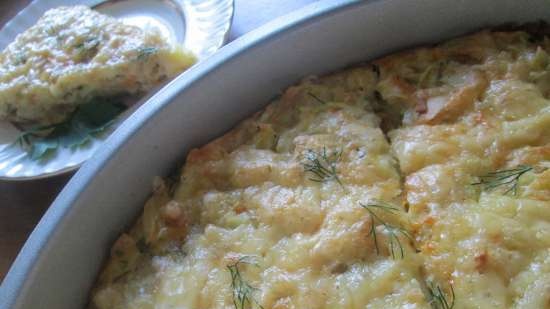 Kugel di verdure con patate