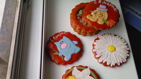 Decoramos galletas de jengibre, galletas