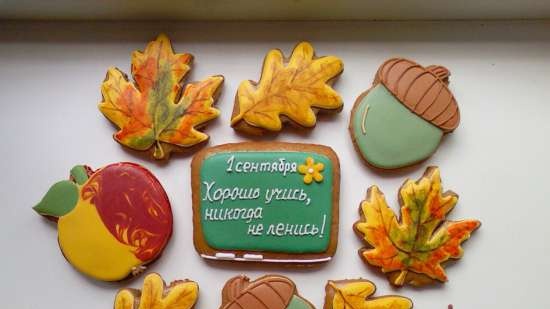 Decoramos galletas de jengibre, galletas