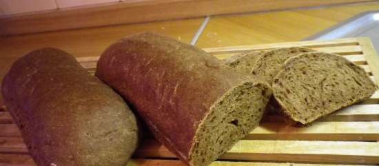 Pane di segale di grano "Per chi vuole, ma ha paura" (forno)